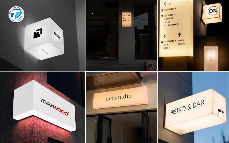 Chọn hộp đèn LED quảng cáo theo vị trí phù hợp